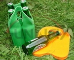 Custom 4 Pack Bottle Cooler Bag Insulated 4-Bottle Cooler