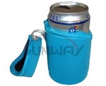 Custom Insulated Stubby Holder Neoprene Can Cooler with Cap