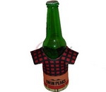 Sublimation Printed Beer Koozie T-shirt Shape Bottle Cooler