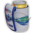 Sublimation Printed Can Cooler Custom Stubby Cooler with Handle