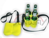 4-Bottle Cooler Insulated Beer Bottle Cooler Bag