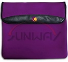 Custom Laptop Sleeve Purple Laptop Case with Flap