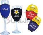 Insulated Wine Glass Cooler Neoprene Promotional Glass Cooler